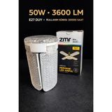ZMR Lumıxa 50 Watt Kristal Pervane LED Ampul Yüksek Işık 3600 Lümen (Beyaz Işık) - 1 - 10 W