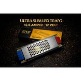 ZMR Lumıxa Ultra Slim LED Trafo (12.5AMPER,12 Volt) - RENK - Açık Gri
