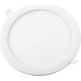 ZMR Yuvarlak LED Panel 18W Beyaz Kasa Beyaz Işık 6500K