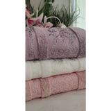 Z&N Style Miss Bamboo 50 x 90 cm. Çeyizlik Ihraç Malı El&Yüz 3'Lü Lüks Havlu Seti - 50 x 90 cm - Renkli