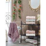 Z&N Style Miss Bamboo 50X90 Cm. Çeyizlik Ihraç Malı El&yüz 6'lı Lüks Havlu Seti (Özel Çantalı) - 50 x 90 cm - Renkli