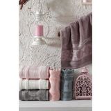 Z&N Style Miss Bamboo 50X90CM. Lüks Ihraç Malı El&yüz 6'lı Havlu Seti %70 Bambu Lifi Içerir (Özel Çantalı) - 50 x 90 cm - Çok Renkli