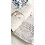 Z&N Style Miss Bamboo Lüks 70X140 Cm. Çeyizlik Ihraç Malı Banyo Havlusu (%70 Bambu Lifi Içerir) - 70 x 140 cm - Açık Bej