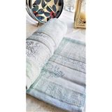 Z&N Style Miss Bamboo Lüks 70X140 Cm. Çeyizlik Ihraç Malı Banyo Havlusu (%70 Bambu Lifi Içerir) - 70 x 140 cm - Açık Yeşil