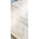 Z&N Style Miss Bamboo Lüks 70X140 Cm. Çeyizlik Ihraç Malı Banyo Havlusu (%70 Bambu Lifi Içerir) - 70 x 140 cm - Beyaz - Mercan