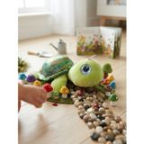 Znb Toys PELUŞ YEŞİL KAPLUMBAĞA PARLAK KUMAŞ-25 CM