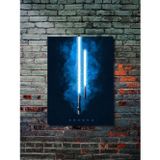 Znc Ahsoka Lightsaber, Starwars Işın Kılıcı Koleksiyon, Film Ve Karakter Özel Tasarım Poster Serisi