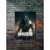 Znc Anubis - Eşsiz Tasarım Mısır Tanrıları, Mitoloji, Karakter Posterleri, Özel Tasarım Kağıt Poster,
