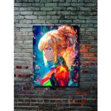 Znc Asuka Langley Soryu - Neon Genesis Evangelion - Anime & Manga Posterleri, Özel Tasarım Kağıt Poster