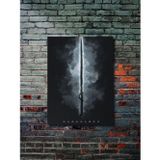 Znc Darksaber, Starwars Işın Kılıcı Koleksiyon, Film Ve Karakter Özel Tasarım Poster Serisi