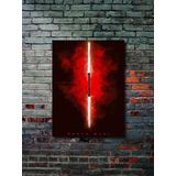Znc Darth Maul, Starwars Işın Kılıcı Koleksiyon, Film Ve Karakter Özel Tasarım Poster Serisi