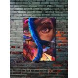 Znc Jinx & Vi - Arcane - Oyun Posterleri, Özel Tasarım Kağıt Poster