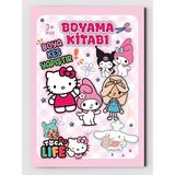 ZNC My Melody ve Arkadaşları Toca Boca Boyama Kitabı 20 Tam Sayfa A4 3+ Yaş Çocuklar İçin Eğlenceli