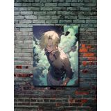 Znc Sanji - One Piece - Anime & Manga Posterleri, Özel Tasarım Kağıt Poster, Duvar Sanatı