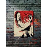 Znc Shanks - One Piece - Anime & Manga Posterleri, Özel Tasarım Kağıt Poster