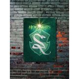 Znc Slytherin - Harryy Potter - Film & Dizi Posterleri, Özel Tasarım Kağıt Poster, Duvar Sanatı