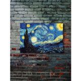 Znc Yıldızlı Gece - Vincent Van Gogh, Tarihi Tablo Posterleri, Özel Tasarım Kağıt Poster,
