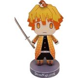 Znc Zenitsu Agatsuma - Demon Slayer - Kesime Hazır Kağıt Maket, Çocuklar Ve Yetişkinler İçin Uygun