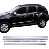 ZNZ Oto Aksesuar Dacia Duster Krom Cam Çıtası 4 Kapı P.çelik 2010-2017 Arası