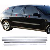 ZNZ Oto Aksesuar Ford Focus Hb-sedan 1998-2005 Arası Krom Cam Çıtası 4 Prç P.çelik