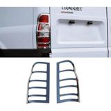 ZNZ Oto Aksesuar Ford Transit Krom Stop Çerçeve 2 Prç Pçelik 2000-2013 Arası