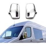 ZNZ Oto Aksesuar Mercedes Sprinter W906 Krom Ayna Kapağı 2 Prç. 2006-2018 Paslanmaz Çelik