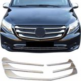 ZNZ Oto Aksesuar Mercedes Vito W447 Krom Ön Panjur 5 Prç P.çelik 2014-2019 Arası