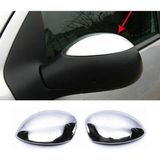 ZNZ Oto Aksesuar Peugeot 206 / 206 Plus Krom Ayna Kapağı 2prç. 1998 Üzeri P. Çelik