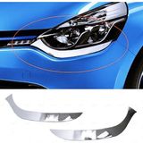 ZNZ Oto Aksesuar Renault Clio 4 Hb Krom Far Kaşı 2 Prç. 2012-2016 P.çelik