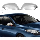 ZNZ Oto Aksesuar Renault Megane 3 Krom Ayna Kapağı 2 Prç. 2008-2016 P. Çelik