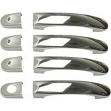 ZNZ Oto Aksesuar Vw Caddy Krom Kapı Kolu 4 Kapı 2004-2020 Arası Paslanmaz Çelik