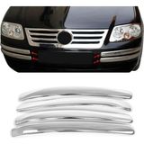 ZNZ Oto Aksesuar Vw Caddy Krom Tampon Kaşı 4 Prç. 2004-2010 Arası P.çelik