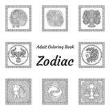 Zodiac: Adult Coloring Book