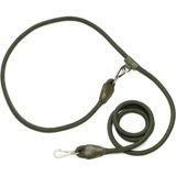 Zoe Pet Atelier Haki Paracord ve Deri Eller Serbest Köpek Göğüs Tasması - Standart