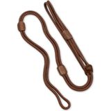 Zoe Pet Atelier Kahverengi Paracord Deri Hepsi Bir Arada Köpek Göğüs Tasması - Karamel - Standart