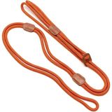 Zoe Pet Atelier Turuncu Taba Paracord Deri Hepsi Bir Arada Köpek Göğüs Tasması - Standart