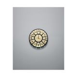 Zoe3 Style Minimal Style Siyah-Gold Dekoratif Duvar Saati - Sessiz Mekanizma Z36SS212602
