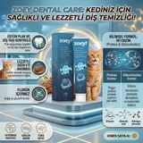 Zoey Dent Care Kedi Ve Köpek Diş Macunu - Plak Ve Tartar Önleyici Florürsüz Enzimatik Bakım