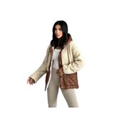 zoezoe Zarax Bej Peluş Mont Bej S