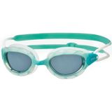 Zoggs Predator yetişkin yüzme gözlüğü, UV korumalı yüzücü gözlüğü, Pulley Adjust Comfort Goggles Straps, buğulanmayan yüzücü gözlüğü, lensler, yetişkinler için ultra fit gaz gözlüğü