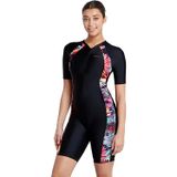 Zoggs Stellar Kneesuit Sleeve Print Kadın Mayosu, 40
