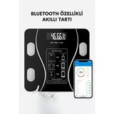 Zogira Bluetooth Akıllı Vücut Analiz Tartısı 12 Fonksiyonlu Dijital Baskül Yağ, Kas, Bmı Ölçer Mobil Uyumlu