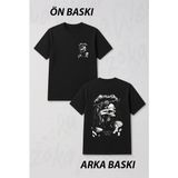 Zoka Wear Justice Metallica Ön ve Sırt Baskılı Tişört - Siyah - L - XL