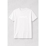 Zoka Wear Metallica Urdu Typography Baskılı Tişört - Beyaz - S - M