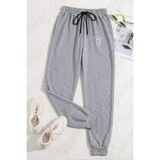 Zoka Wear Unisex Baby Yoda Minimal Baskılı Eşofman Altı - Gri - L - XL
