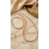 Zokak Sertifikalı Gerçek 5 mm İnci set 925 Ayar Gümüş Doğal Taş inci kolye, inci bileklik