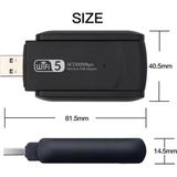Zoli 1300MBPS USB 3.0 Wifi Adaptörü Dual Band 2.4ghz/5ghz /kablosuz usb Adaptör