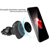 Zoli Çok Güçlü Mıknatıslı Araç Içi Havalandırma Telefon Tutucu Sıkı Geçme ve Sabitlemeli - Siyah - RENK