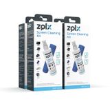 Zolx Ekran Temizleme Seti 250ML + Temizleme Bezi * 4 Adet Lcd, Led, Ekran, Laptop, Tablet, Bilgisayar, Televizyon, Cep Telefonu, Gözlük, Kamera, Koruyucu Ve Parlatıcı Doğal Temizleme