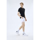 ZOMA Spor Fitness Koşu Kısa Şortu - Paris - Beyaz